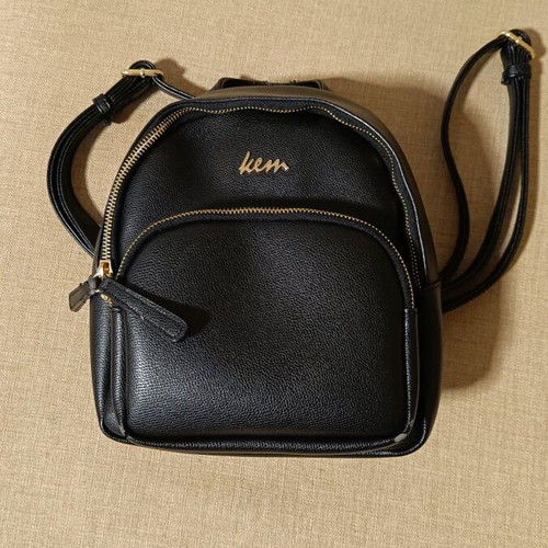 KEM backpack black used with small defect