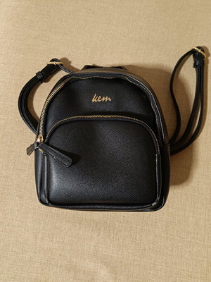 KEM backpack black used with small defect