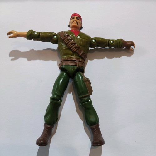 G.I. Joe Sgt. Savage Dynamite action figure used vintage 1994 Hasbro