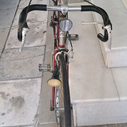 Ποδήλατο γυναικείο Motobecane Vintage μεταχειρισμένο, 27 ιντσών, κόκκινο, με ταχύτητες Suntour