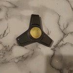 Fidget spinner metal used with box