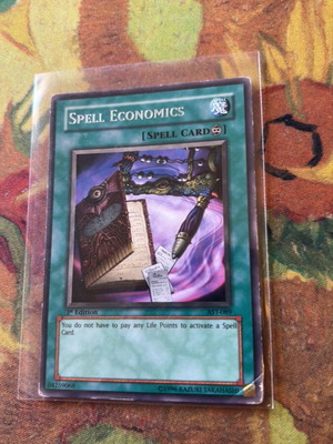 Spell Economics AST-089 1st Ed Yu-Gi-Oh! card used