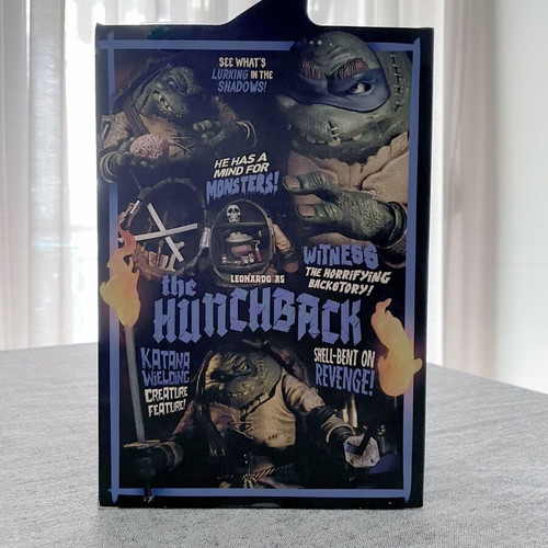 Universal Monsters x Teenage Mutant Ninja Turtles Raphael, Leonardo & Michelangelo figure set like new