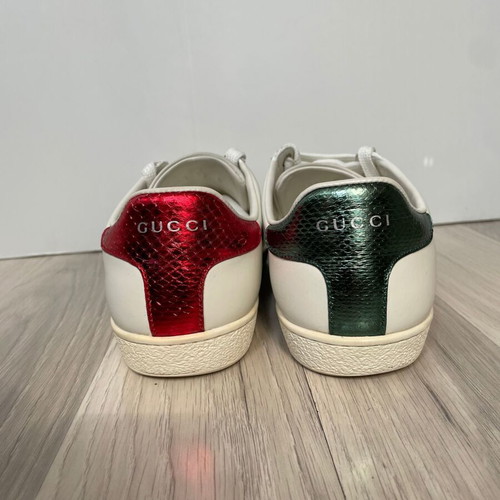 Gucci Ace sneakers used, size 39, white