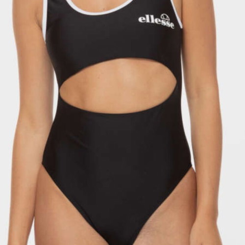 Ellesse one-piece swimsuit black with removable padding like new