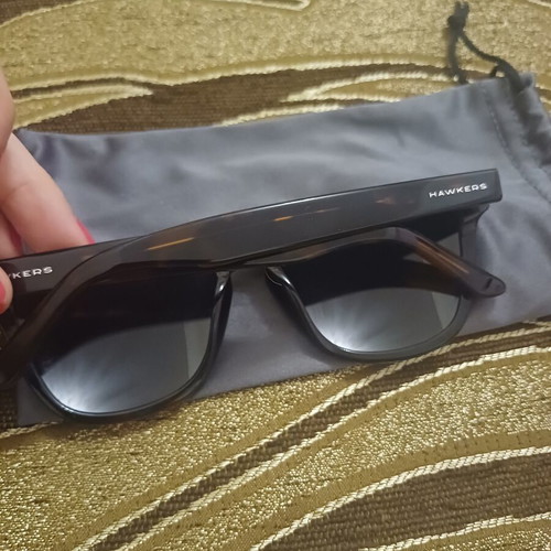 Hawkers One sunglasses new, dark brown tortoise shell