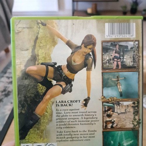 Tomb Raider Legend Xbox like new with manual and box