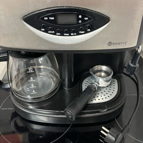 Dosette espresso and French coffee machine like new