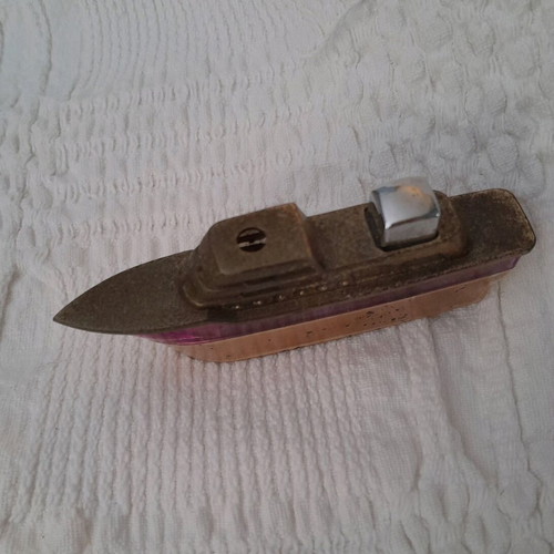 Novelty boat lighter vintage used