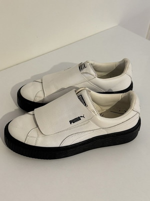 Puma Shantell Martin Platform Sneakers like new, size 39, black and white