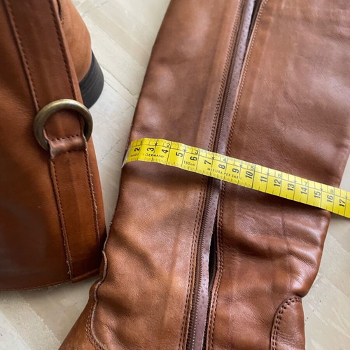 Progetto leather boots tan size 37 like new