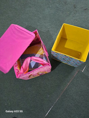 Παιδικά box μεταχειρισμένα, σετ 2 κομματιών για αγόρι και κορίτσι