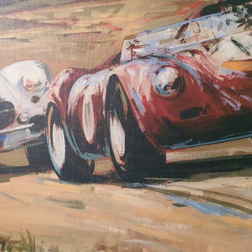 Painting on canvas like new, 55x70 cm