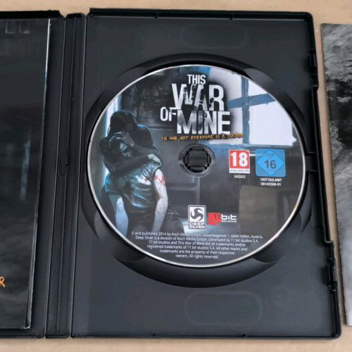 This War Of Mine PC DVD-ROM like new