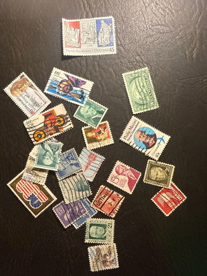 US Postage and Airmail Stamps collection new