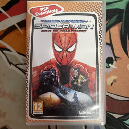 Amazing Allies Edition Spider-Man Web of Shadows PSP game