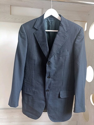 Men's blazer Colombo like new, dark blue pinstripe, size M it 48GL