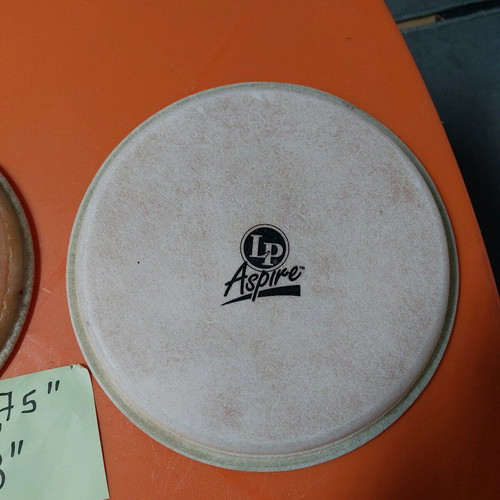 Latin Percussion bongos skins new 6.75"+8.0"