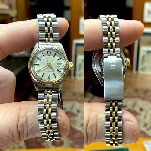 Rolex Tudor Prince γυναικείο 26mm μεταχειρισμένο ασημί
