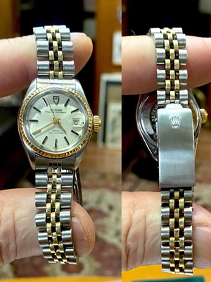 Rolex Tudor Prince γυναικείο 26mm μεταχειρισμένο ασημί