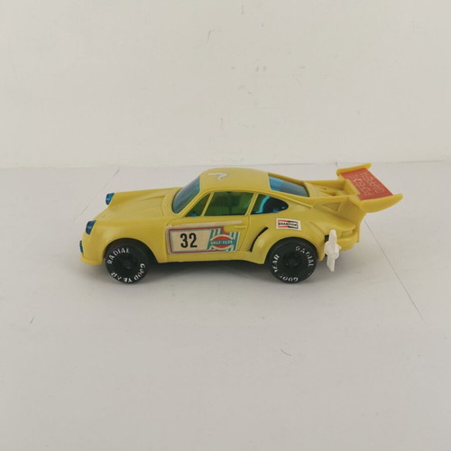 Children's toy car used, celluloid, Greek 1980