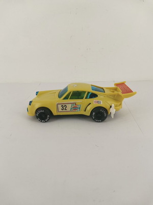 Children's toy car used, celluloid, Greek 1980