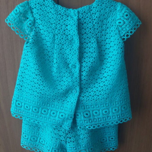 Mayoral Guipure Lace Baby Set 2 Pieces Size 24 Months New