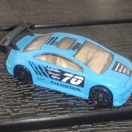 Honda Civic Si 2006 1/64 Mattel Hotwheels toy car used with minor marks