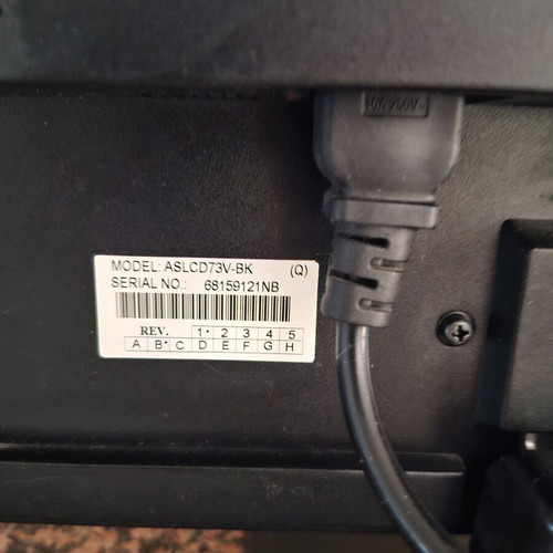 NEC ASLCD73V-BK Accusynk LCD monitor used, very good condition