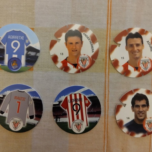 Tazos LaLiga 2013 new, Basque team set
