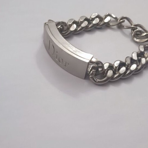 Dior Lip Gloss 001 Ultra Rare Bracelet like new, silver