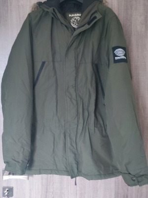 Pull and Bear parka like new, men's, green, size M