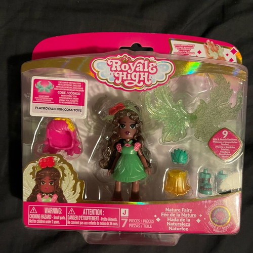 Royale High Nature Fairy 3 Inch Doll New