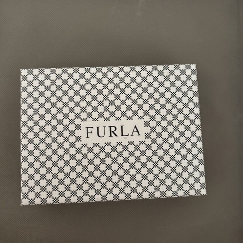 Furla leather wallet, purple