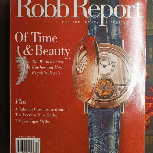 Robb Report Of Time & Beauty collectible issue like new