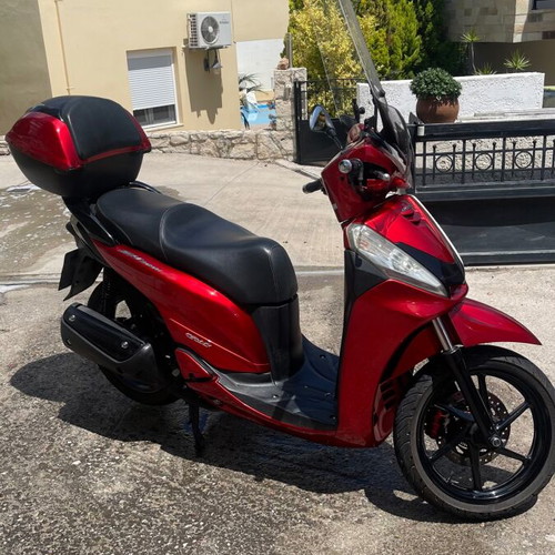 Honda SH 300i 2008 μεταχειρισμένο, κόκκινο σκούτερ 300 cc