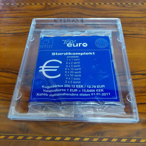 Estonia Euro Coins Starter Kit new, official