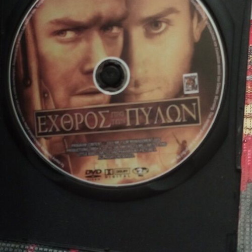Enemy at the Gates DVD used with Greek subtitles