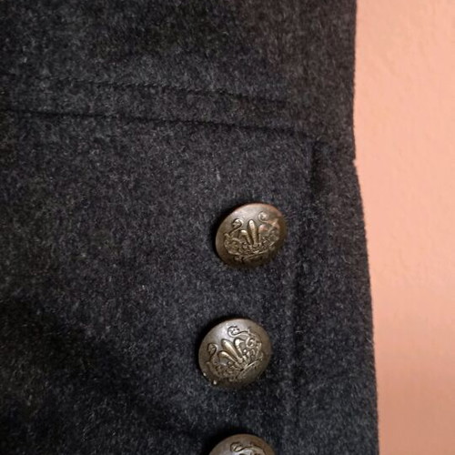 Women's short jacket Forever Unique like new, size M, dark gray-black