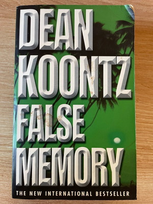 Роман False Memory от Dean Koontz като нов
