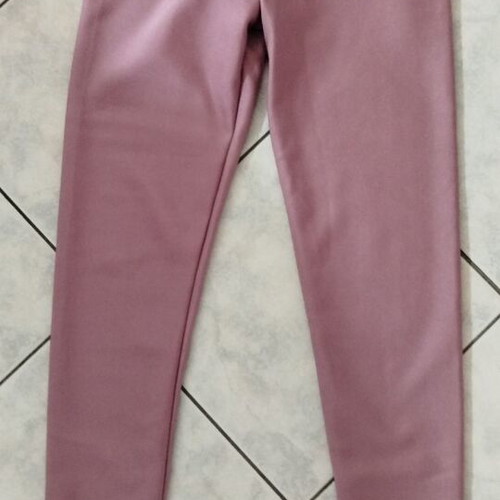 Benissimo thick fabric leggings used, dusty pink, size M