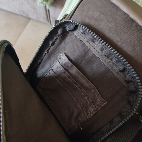 Camel Active brown crossbody bag with adjustable strap