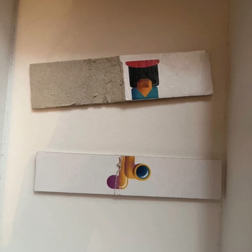 Mama Ena Robot used, with 2 damaged cards