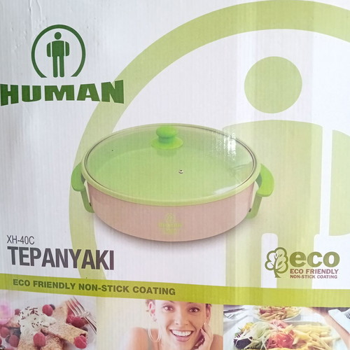 Human Tepanyaki electric oven used, eco-friendly non-stick coating