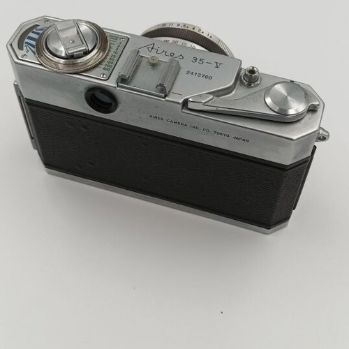 Aires 35-V Rangefinder 35mm Film Camera used with Coral 45mm f/1.8 Lens
