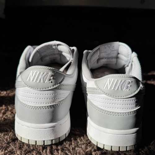 Nike Dunk Low Retro men's shoes size 45 white light smoke grey