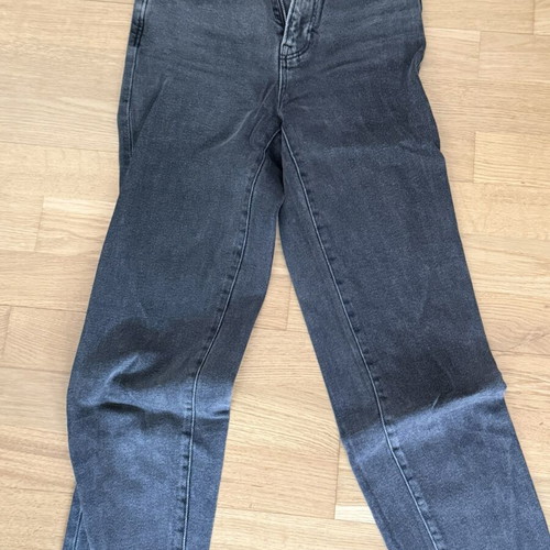 Stradivarius black faded jeans, size S
