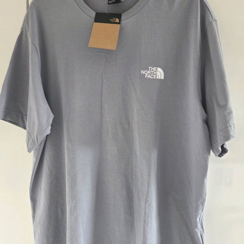The North Face T-shirt, size L, grey, 100% cotton