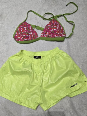 Calvin Klein bikini top like new with Nike swim shorts gift