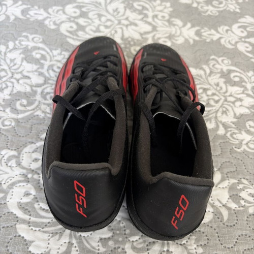 Adidas F50 Club FG/MG football shoes size 44 like new, black and red